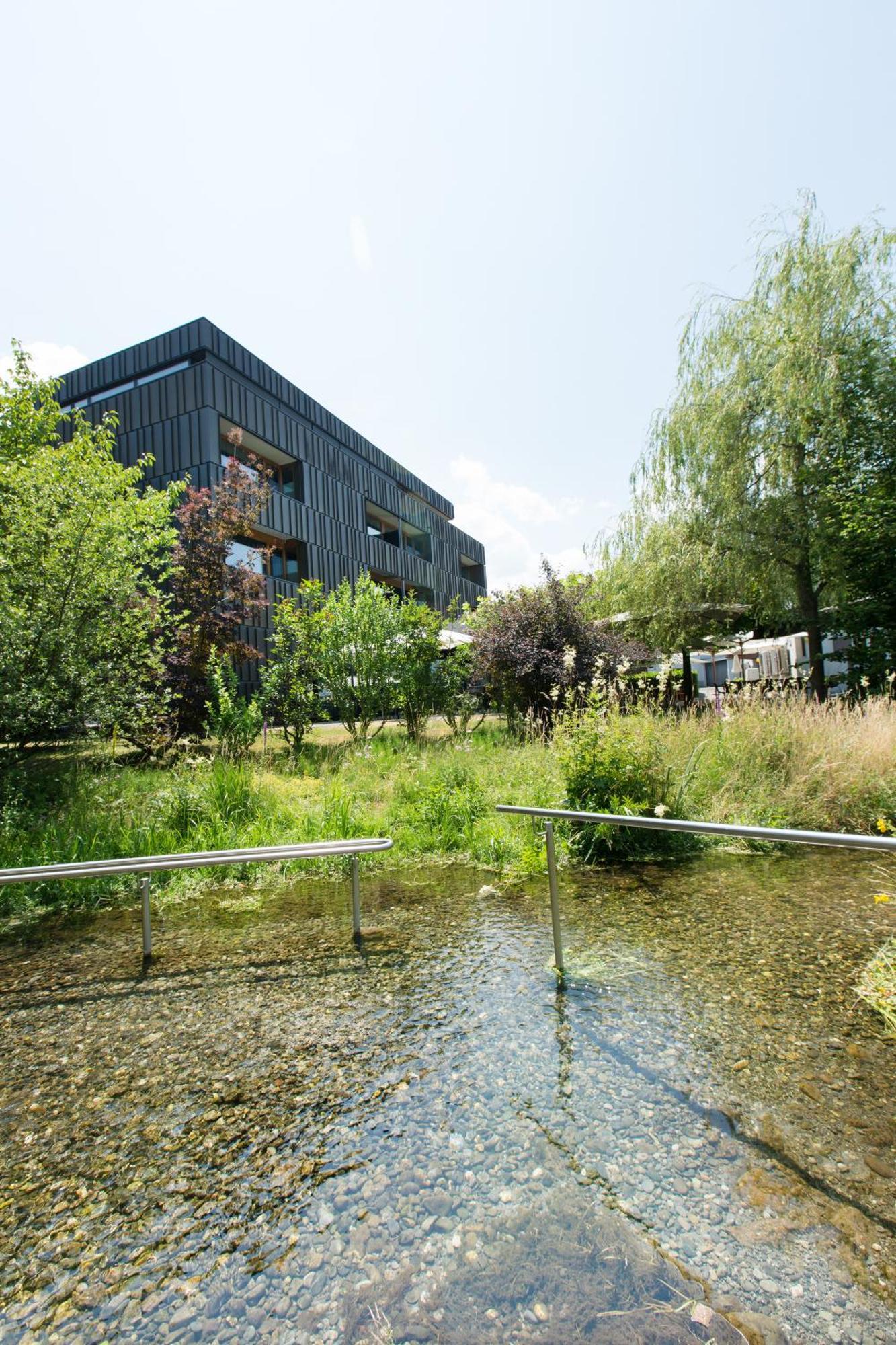 Hotel Am See Hard Exterior photo